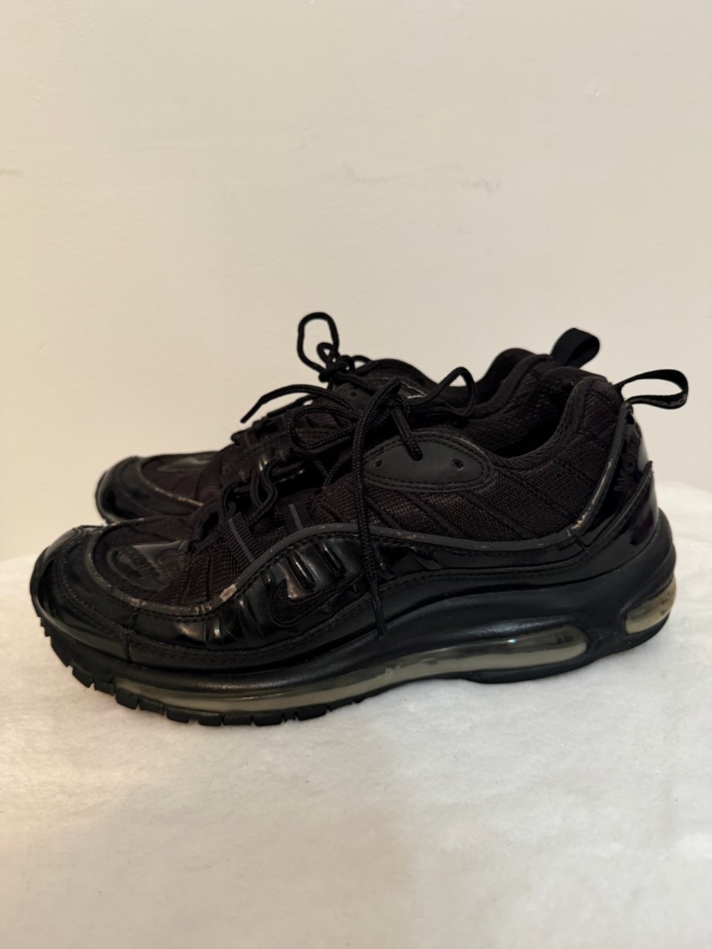 Nike Supreme x Air Max 98 Black Men's Size 7.5 Sneakers - Picture 16 of 16
